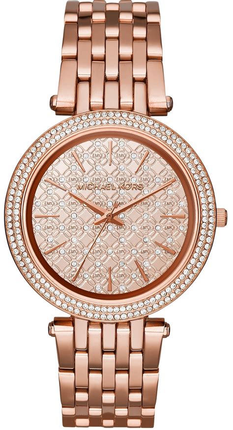 goldsmiths michael kors rose gold watch|rose gold watch sale.